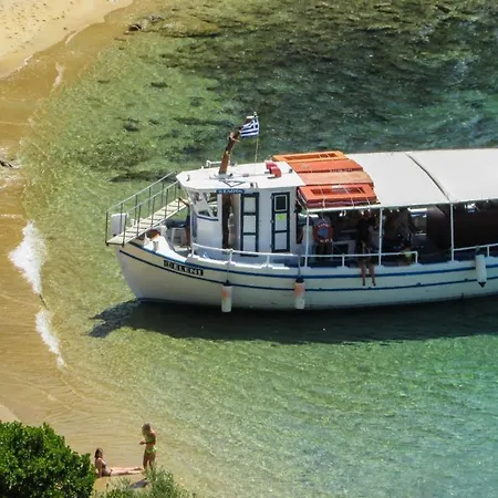 Relaxing & Ambient Santorini 2 Bedrooms Cave Stone Villa *