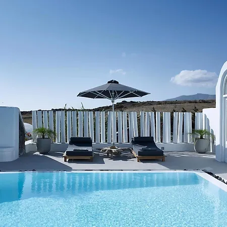 Villa Relaxing & Ambient Santorini 2 Bedrooms Cave Stone *